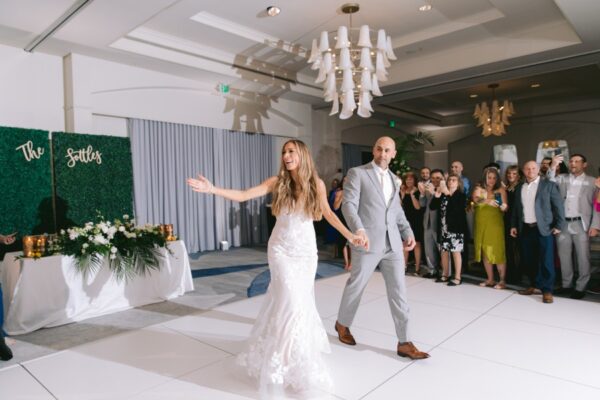 Courtney and Pete at Galina Weddings